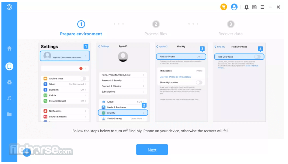 iMyFone ChatsBack for WhatsApp 畫面截圖 5