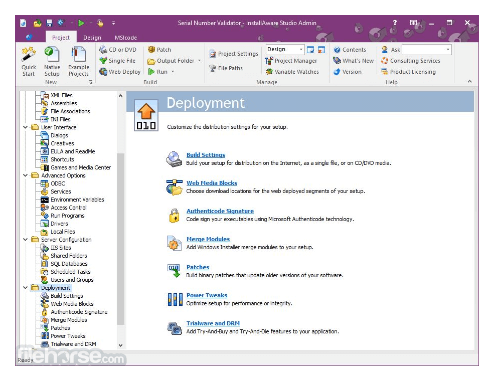 InstallAware Studio for Windows Installer X16 畫面截圖 3