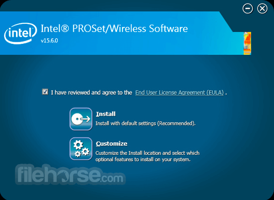 Intel PROSet/Wireless Software 畫面截圖 1