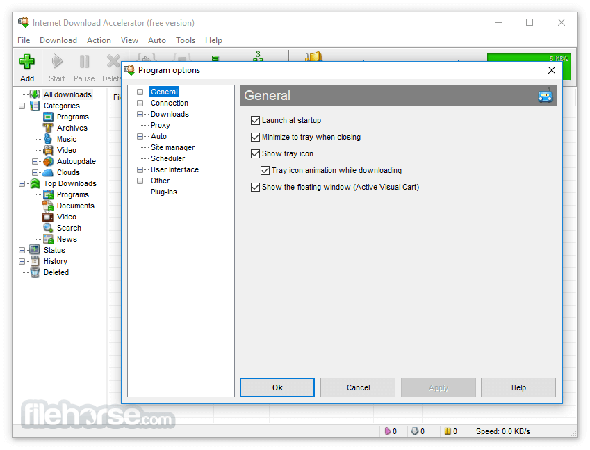 Internet Download Accelerator 畫面截圖 3