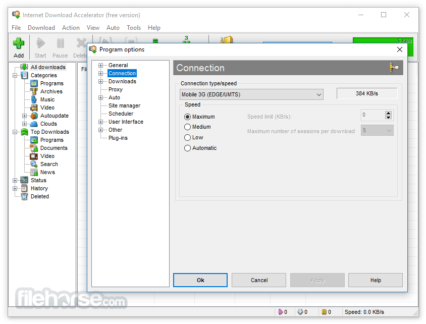 Internet Download Accelerator 畫面截圖 4