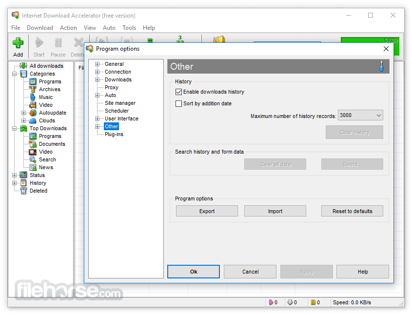 Internet Download Accelerator 畫面截圖 5