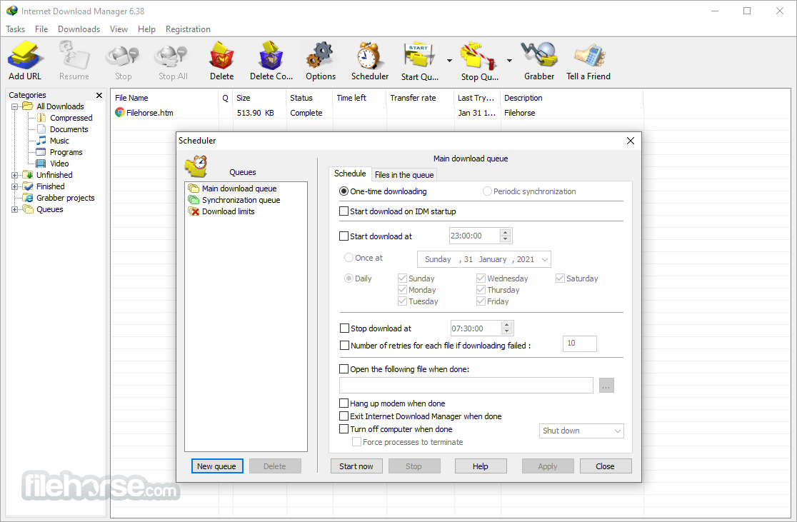 Internet Download Manager 6.43 Build 畫面截圖 3