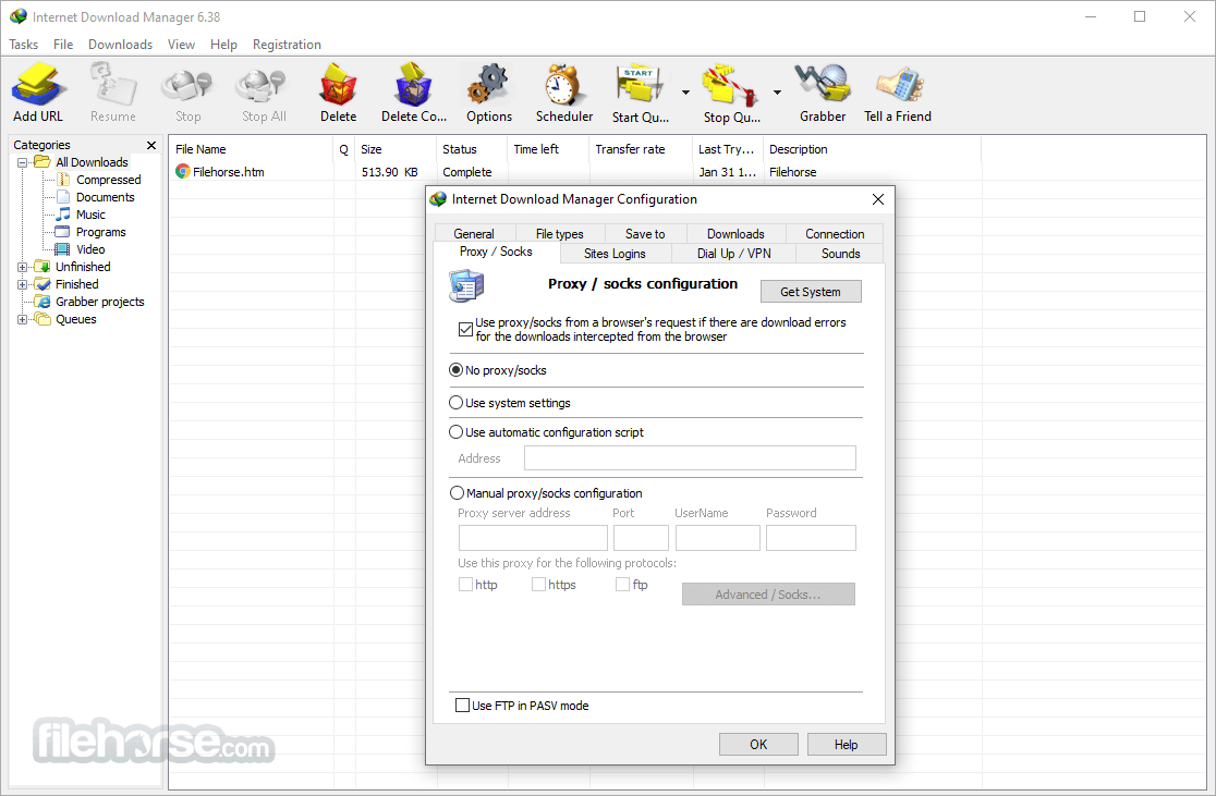 Internet Download Manager 6.43 Build 畫面截圖 5