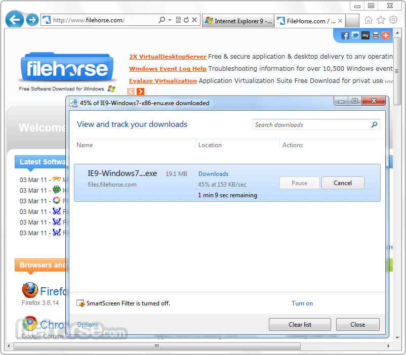 Internet Explorer 11.0 (Windows 7 32-bit) 畫面截圖 3