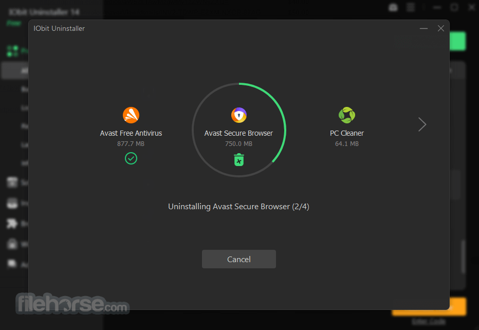 IObit Uninstaller 畫面截圖 2
