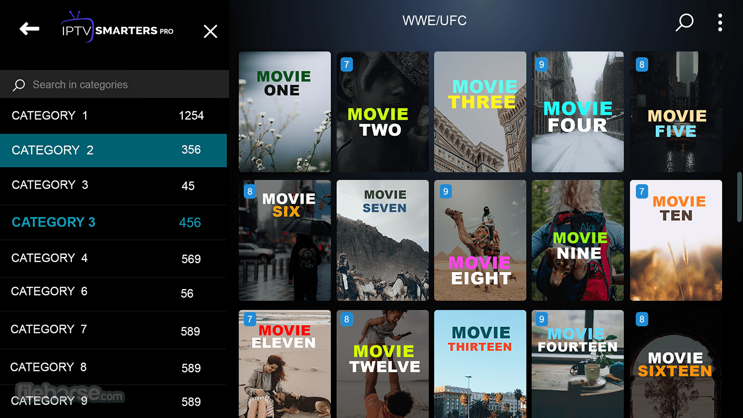 IPTV Smarters Pro 畫面截圖 2