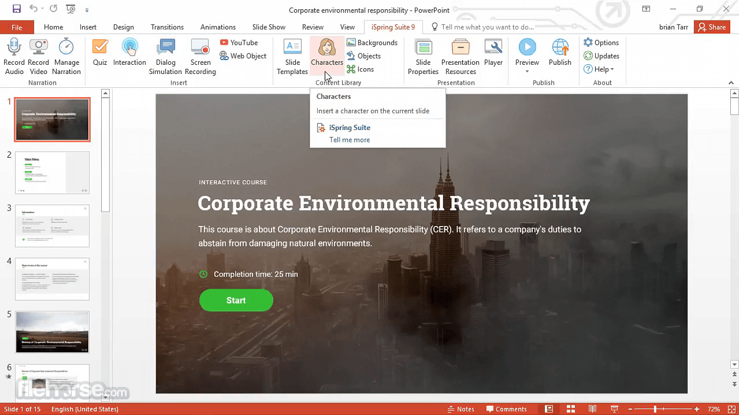 iSpring Suite 畫面截圖 1