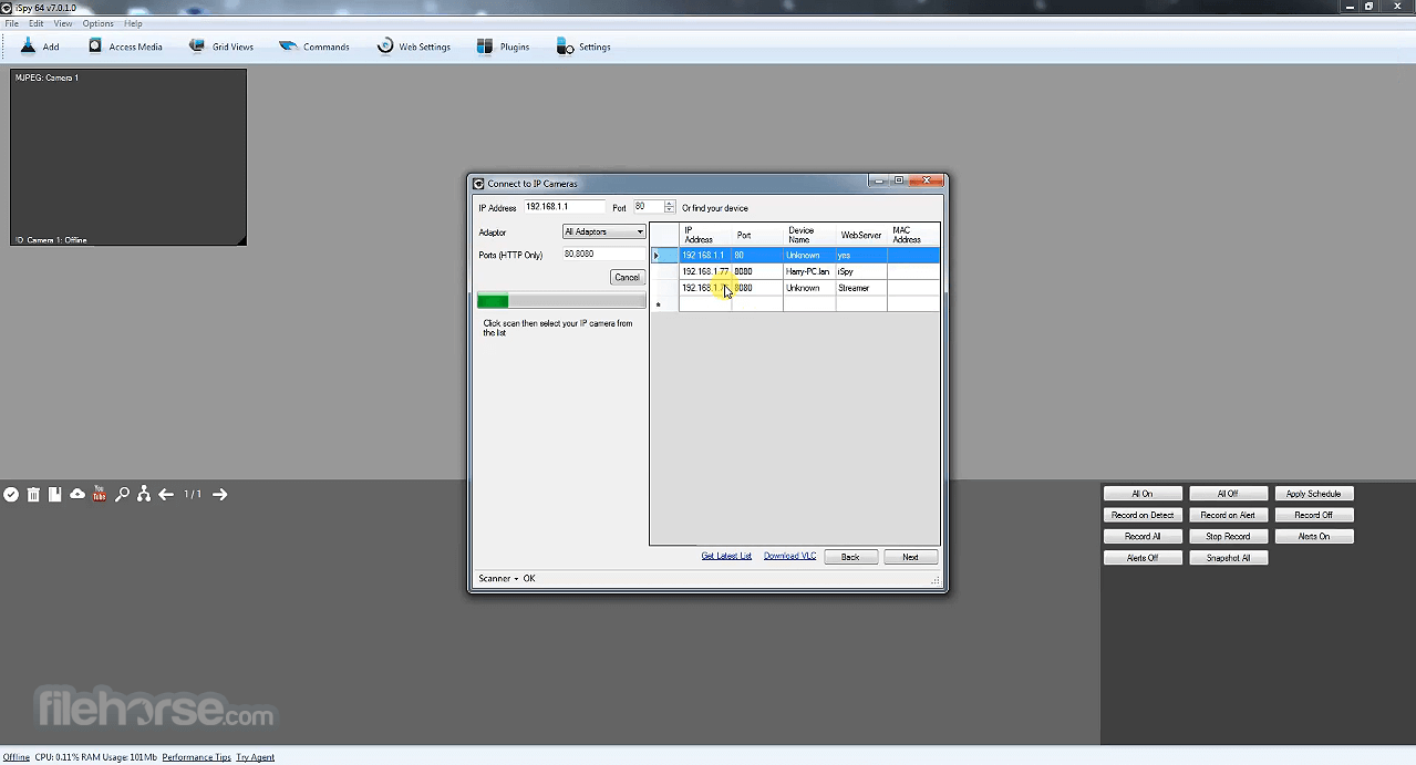 iSpy 7.2.6 (64-bit) 畫面截圖 2