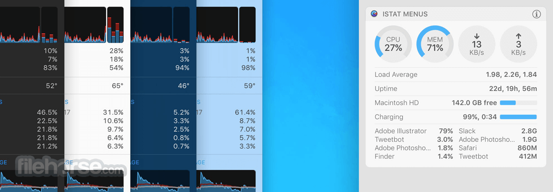 iStat Menus 畫面截圖 2