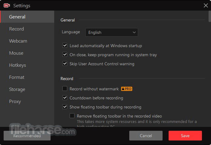 iTop Screen Recorder 畫面截圖 5