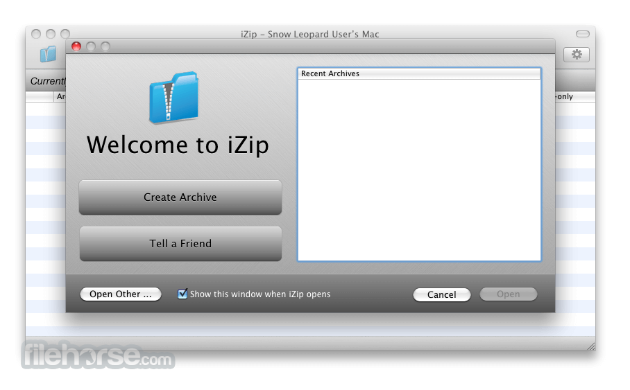 iZip 畫面截圖 1