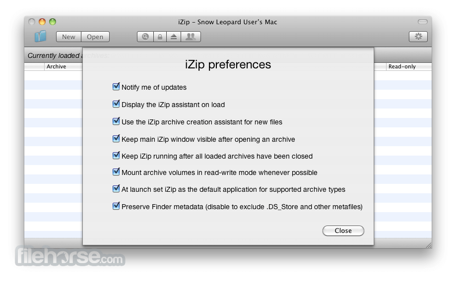 iZip 畫面截圖 3