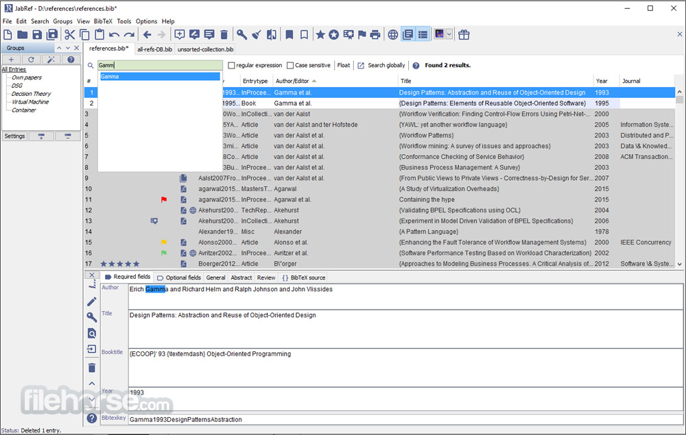 JabRef 6.0 Alpha 畫面截圖 3