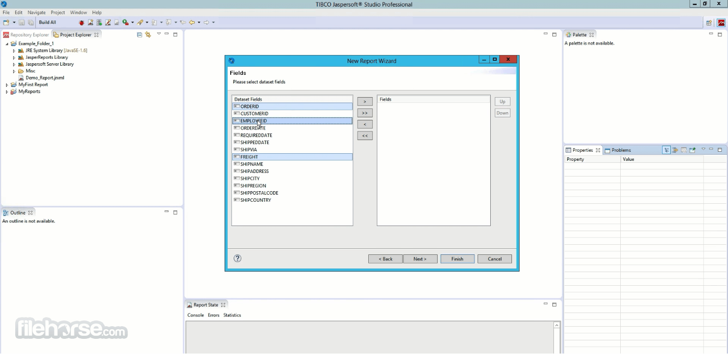 Jaspersoft Studio 畫面截圖 3