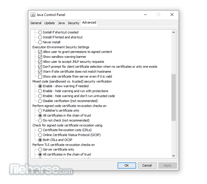 Java JRE 8 Update 501 (32-bit) 畫面截圖 5