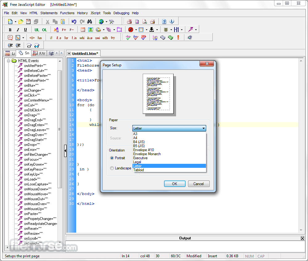 JavaScript Editor 畫面截圖 5