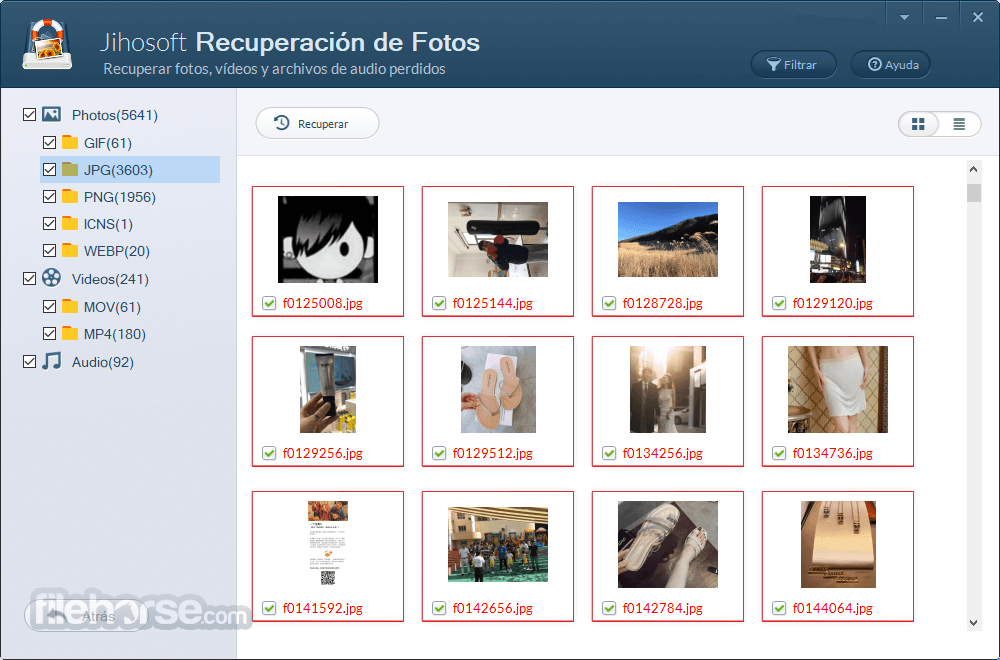 Jihosoft Photo Recovery 畫面截圖 1