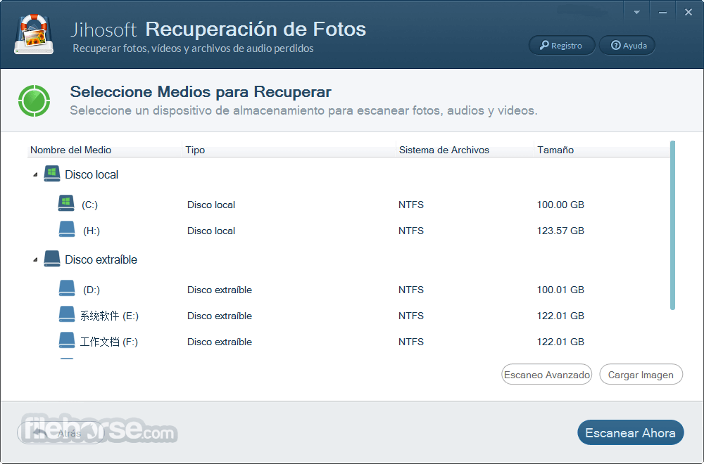 Jihosoft Photo Recovery 畫面截圖 3