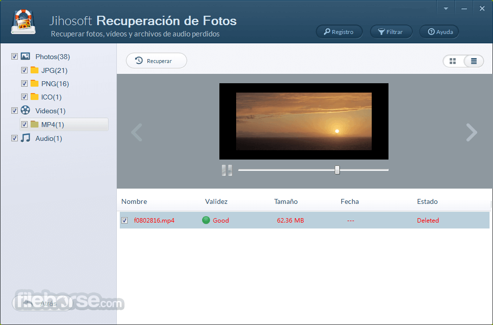 Jihosoft Photo Recovery 畫面截圖 4