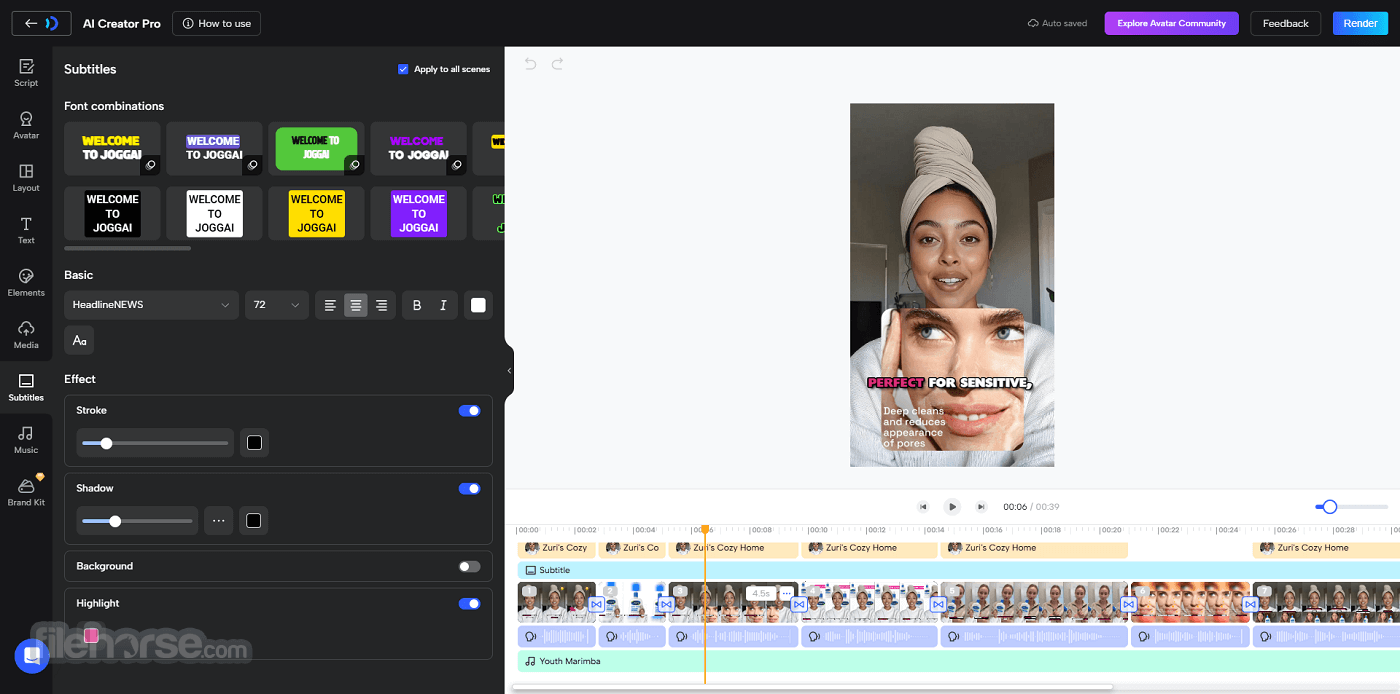 JoggAI - AI Video Generator 畫面截圖 2