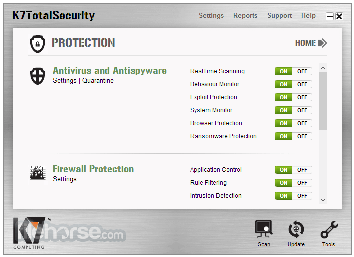 K7 Total Security 畫面截圖 1