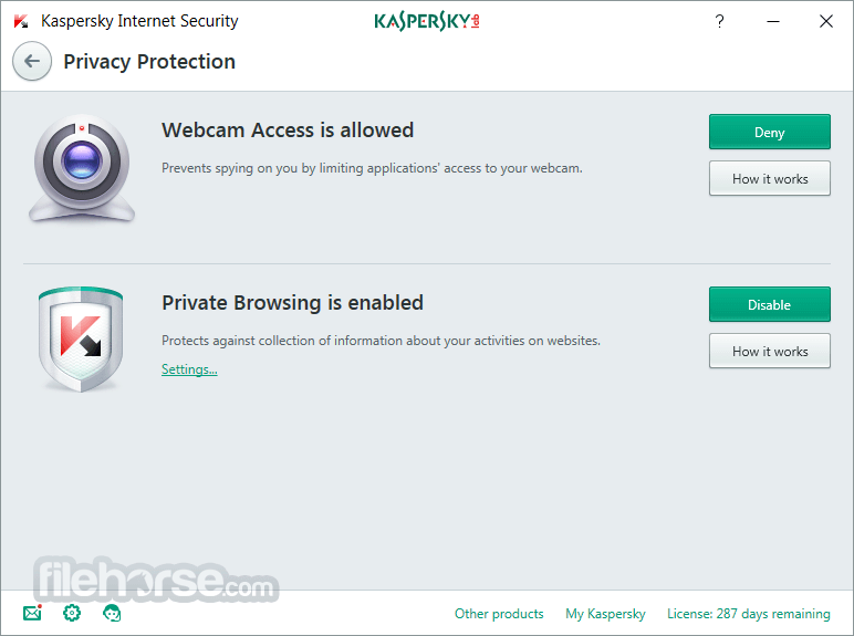 Kaspersky Internet Security 畫面截圖 3