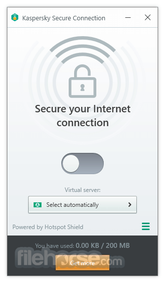Kaspersky VPN Secure Connection 畫面截圖 2