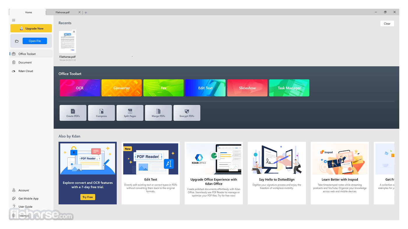 Kdan PDF Reader 畫面截圖 1