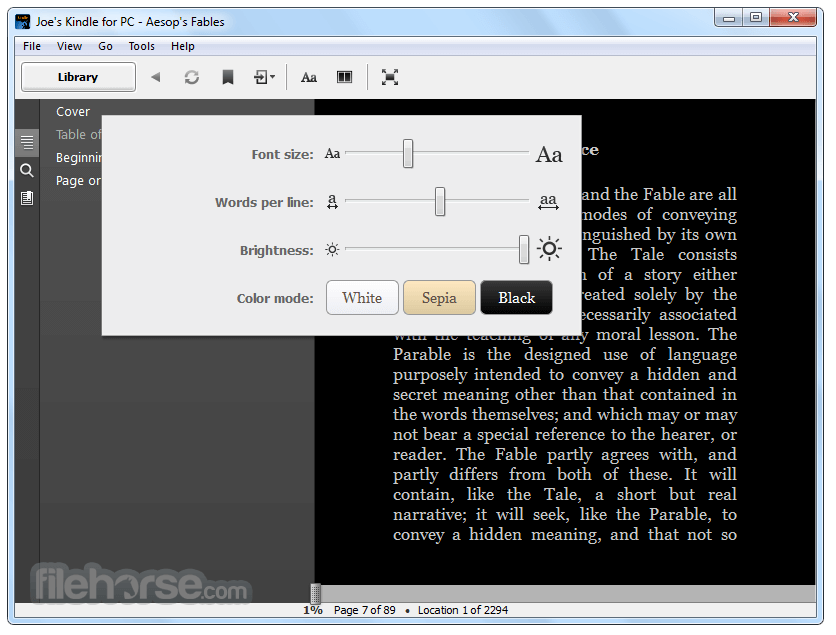 Kindle for PC 2.9 Build 畫面截圖 4