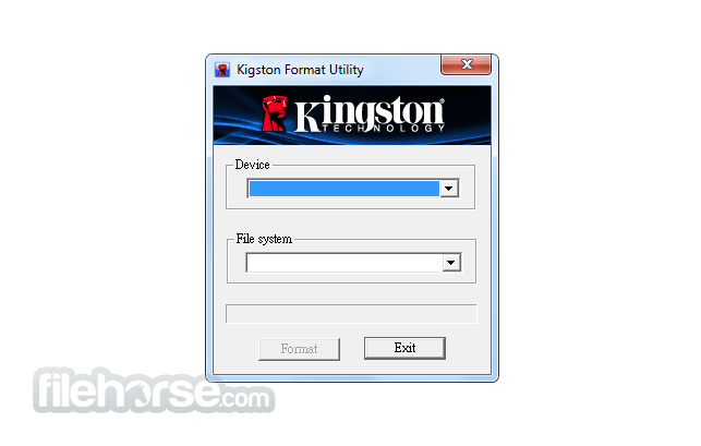 Kingston Format Utility 畫面截圖 1