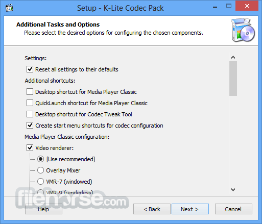 K-Lite Codec Pack Full 畫面截圖 2