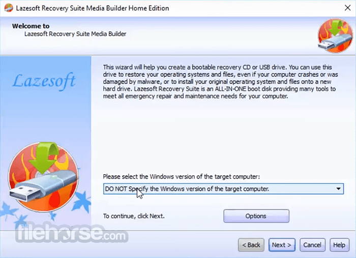Lazesoft Recovery Suite Home 畫面截圖 2
