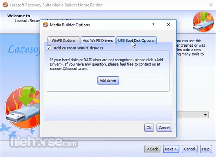 Lazesoft Recovery Suite Home 畫面截圖 3