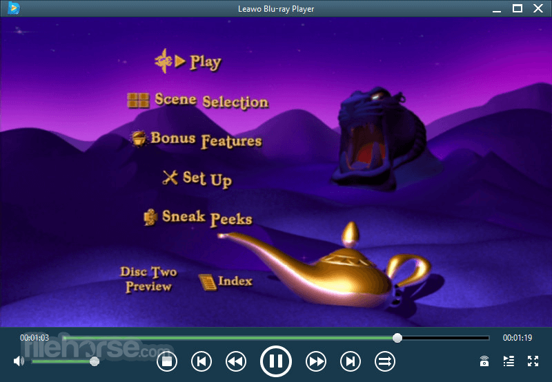 Leawo Blu-ray Player 畫面截圖 2