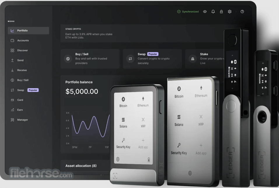 Ledger Live Desktop 畫面截圖 1