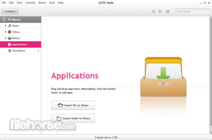 LG PC Suite 畫面截圖 4