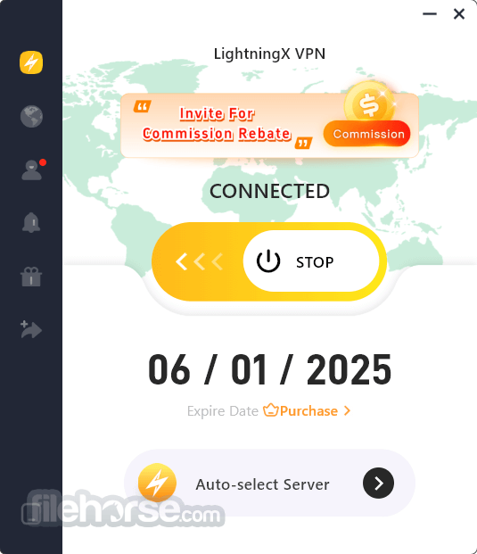 LightningX VPN 畫面截圖 1