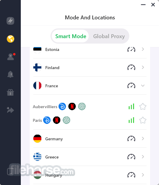 LightningX VPN 畫面截圖 2