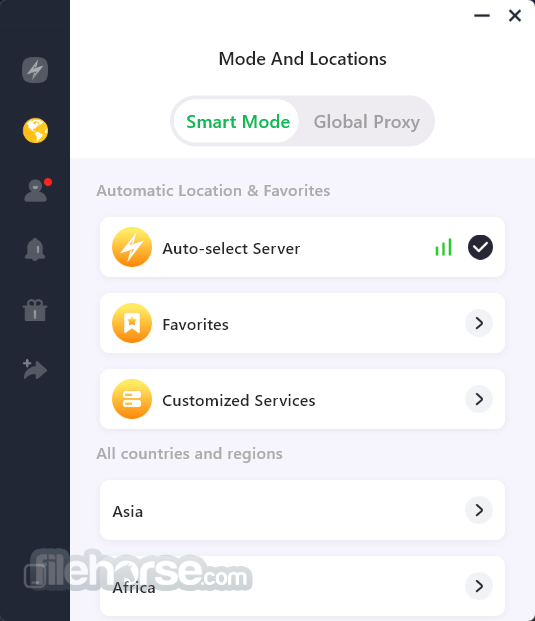 LightningX VPN 畫面截圖 3