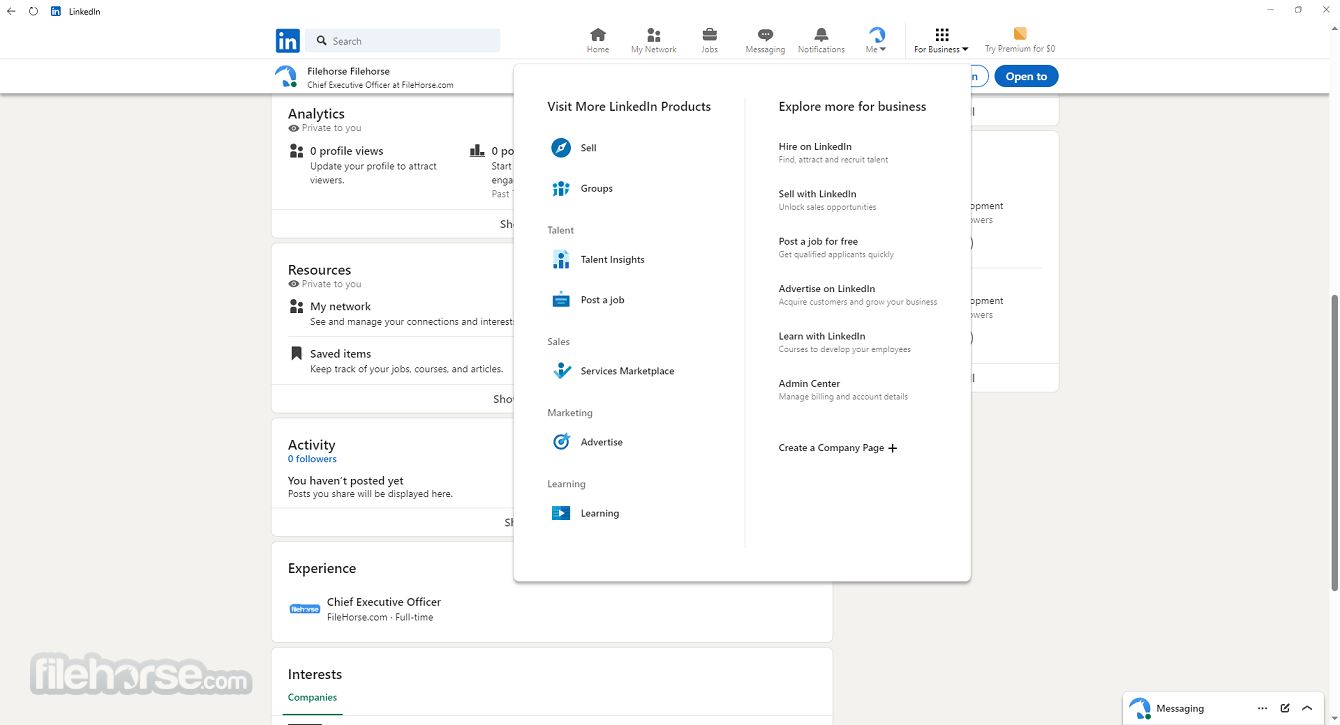 LinkedIn for PC 畫面截圖 4
