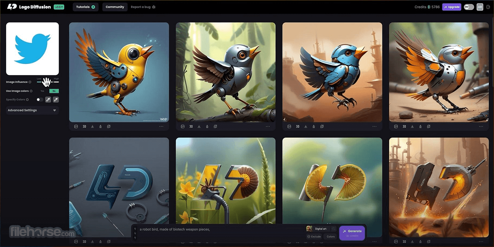 Logo Diffusion: AI-powered Logo Generator 畫面截圖 2