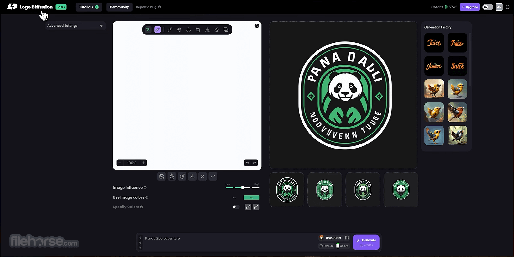 Logo Diffusion: AI-powered Logo Generator 畫面截圖 5