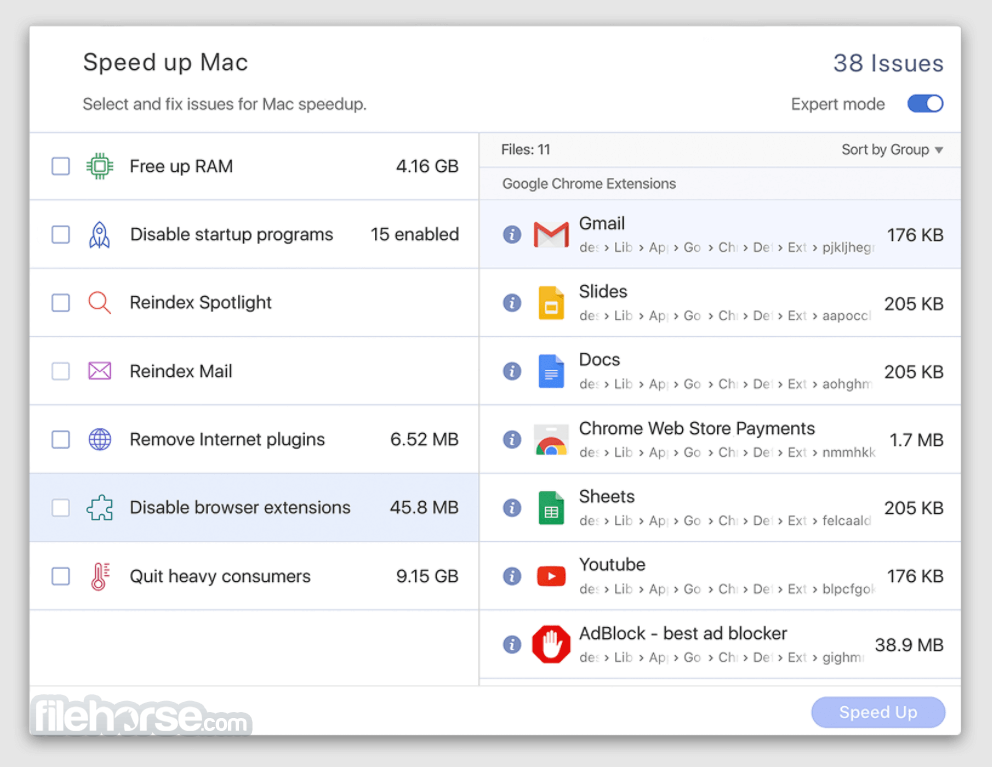 MacCleaner Pro 畫面截圖 1