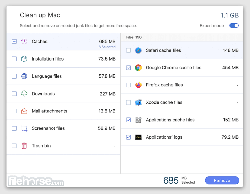 MacCleaner Pro 畫面截圖 2