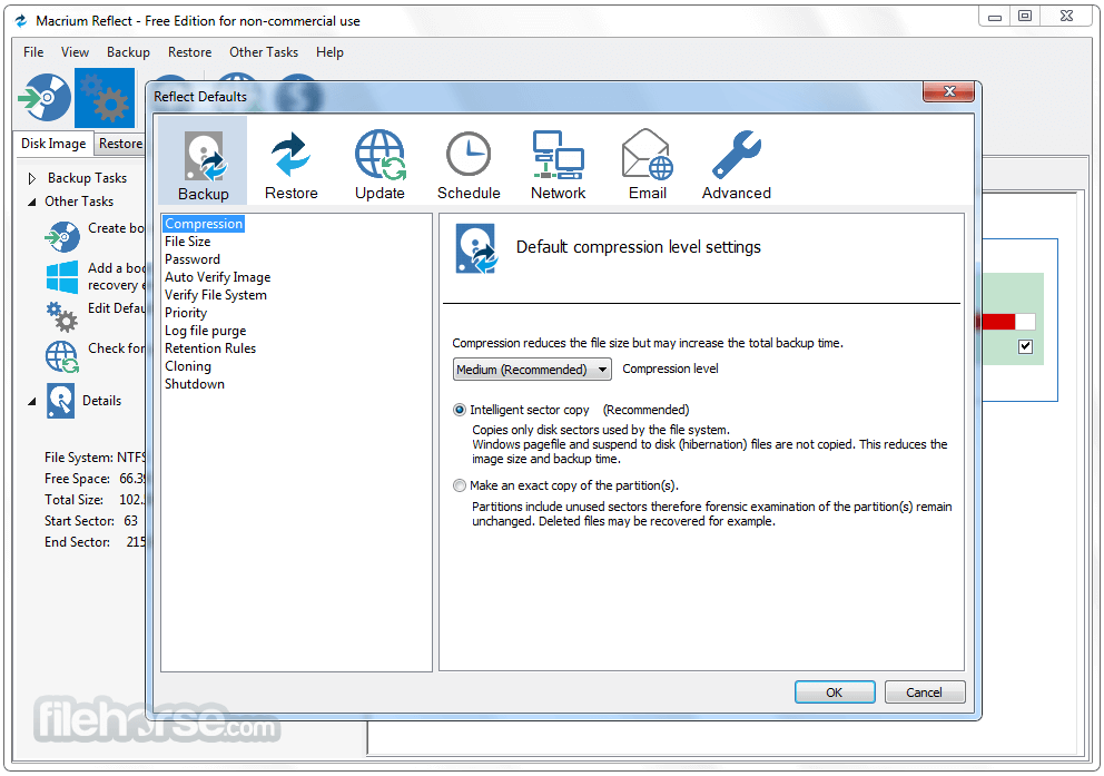Macrium Reflect Free Edition 8.0.7783 (64-bit) 畫面截圖 4