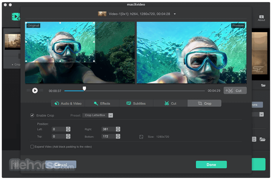 macXvideo 畫面截圖 4