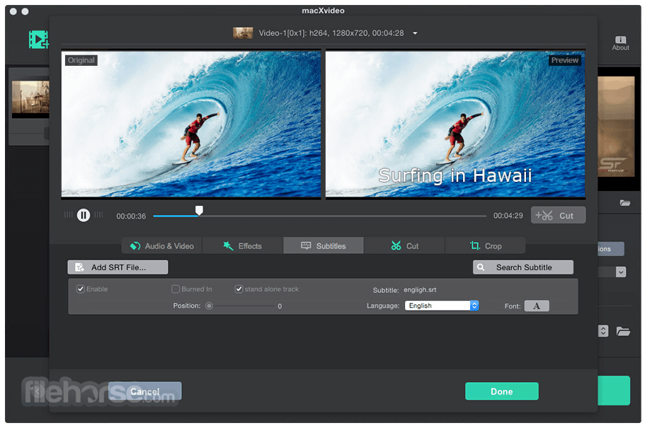 macXvideo 畫面截圖 5