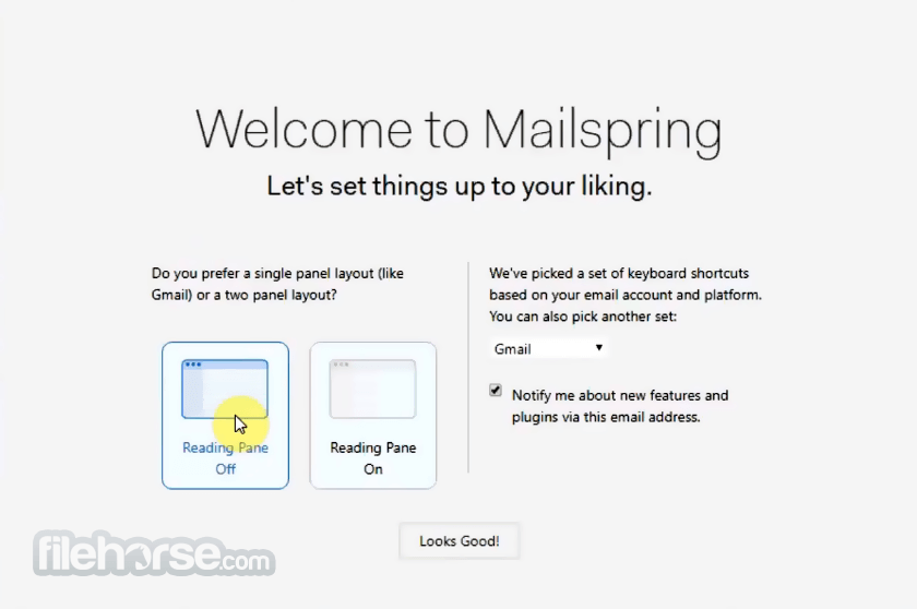 Mailspring 畫面截圖 4