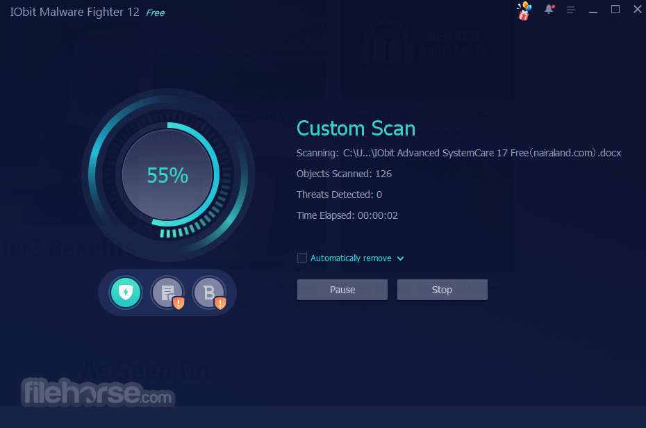 IObit Malware Fighter Free 畫面截圖 3